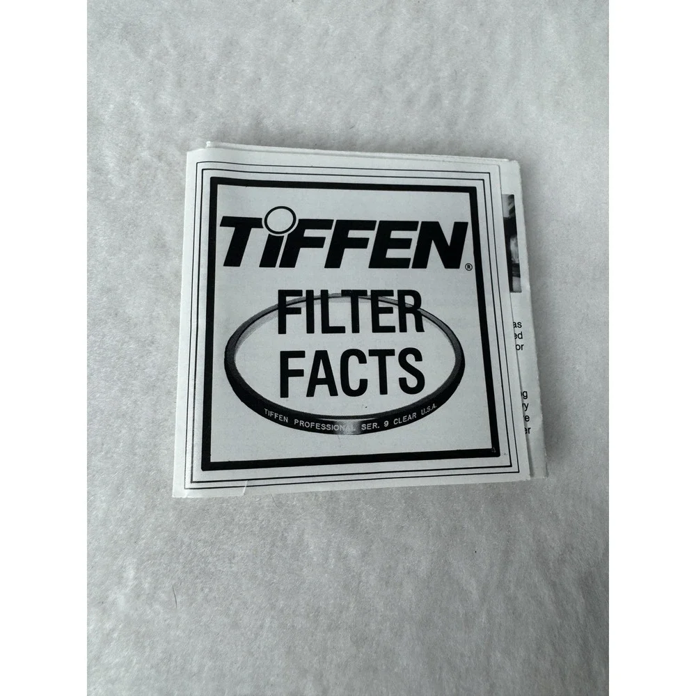 Tiffen 72mm 80A‎ Color Conversion Camera Lens Filter 7280A With Vintage Manuals